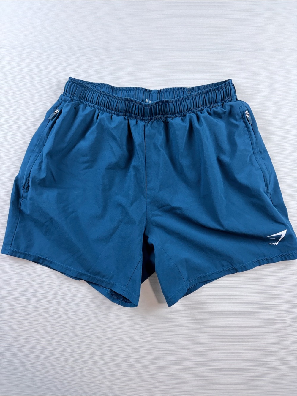 Gymshark Men’s Teal-Blue Swim Trunks